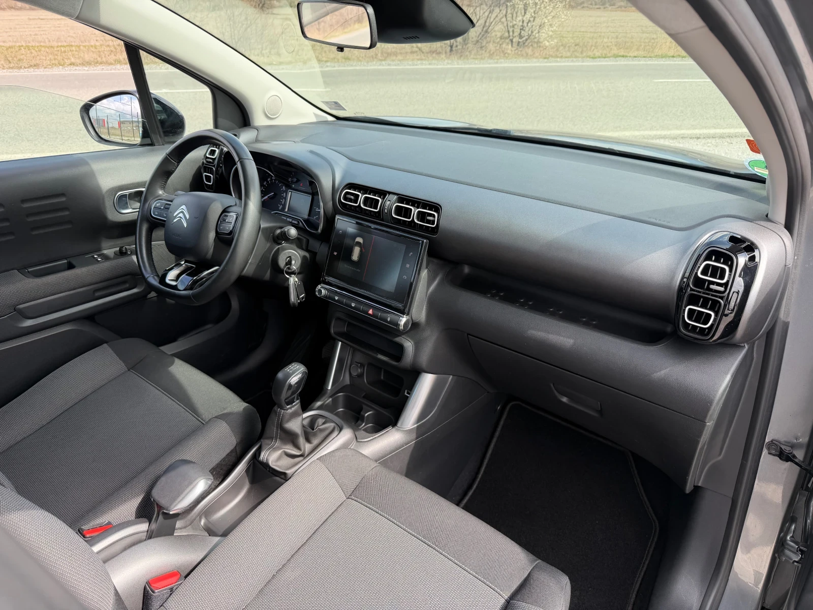 Citroen C3 Aircross 1.2i LANE ASSISTANT EURO 6 TUV COC, снимка 14 - Автомобили и джипове - 53940841