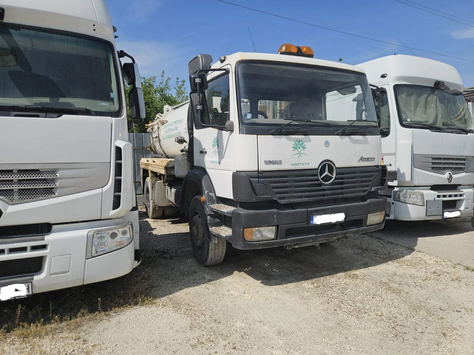 Mercedes-Benz Voma Atego 1823, снимка 2 - Камиони - 55979498