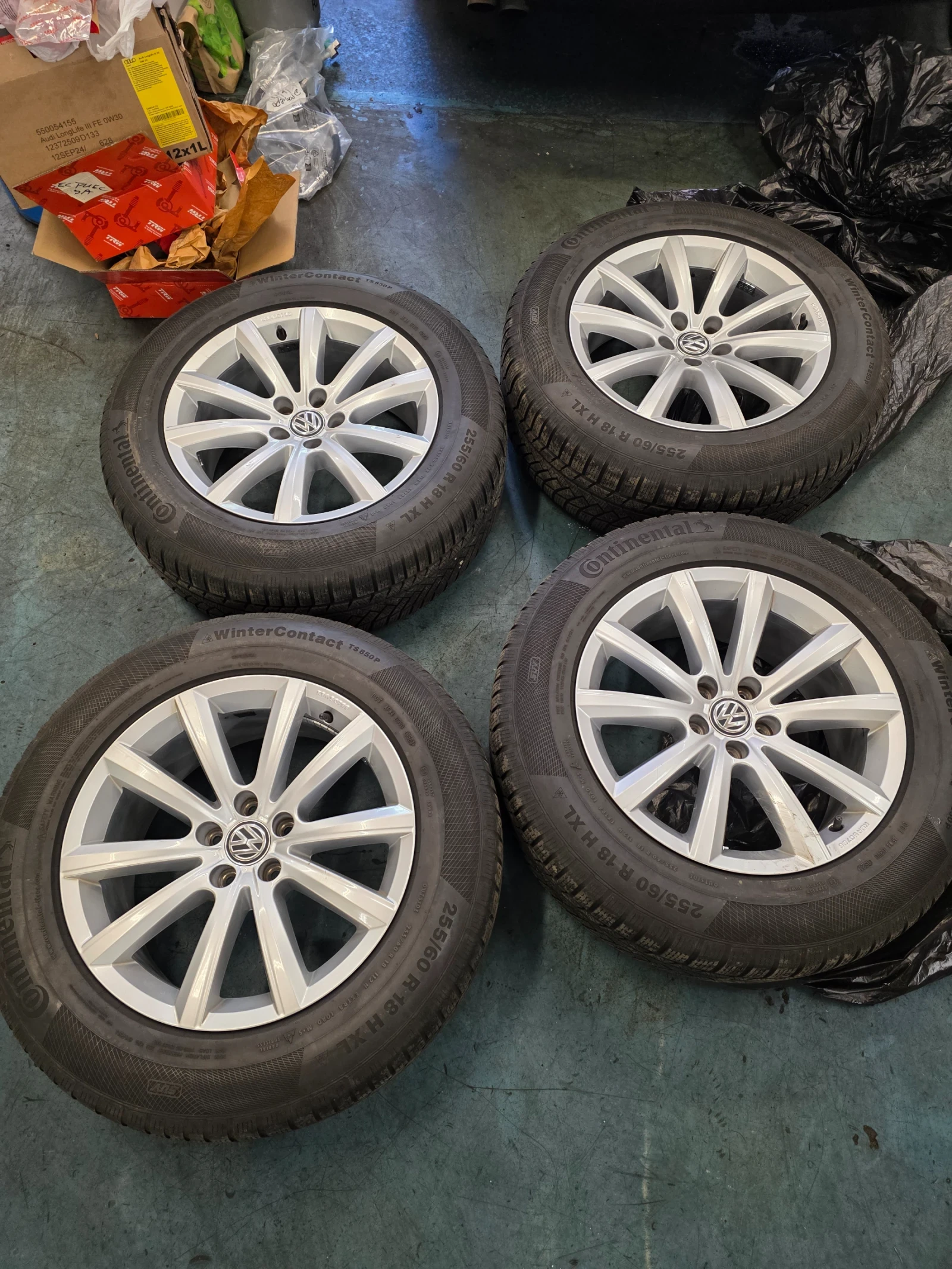 Гуми с джанти Continental 255/60R18, снимка 5 - Гуми и джанти - 54249585