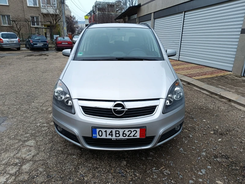 Opel Zafira 1.6i 105к.с. 6+ 1, снимка 2 - Автомобили и джипове - 48654041