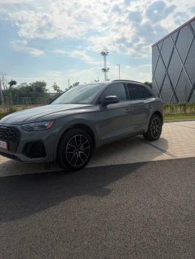 Audi Q5 S-line, Nardo Grey, Black Optic, снимка 2