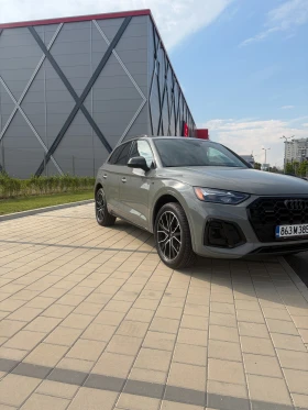 Audi Q5 S-line, Nardo Grey, Black Optic, снимка 6