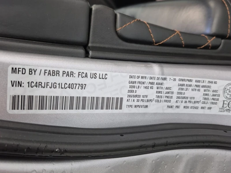 Jeep Grand cherokee * SUMMIT* ПОДГРЕВ* ОБДУХВАНЕ, снимка 7 - Автомобили и джипове - 53339073