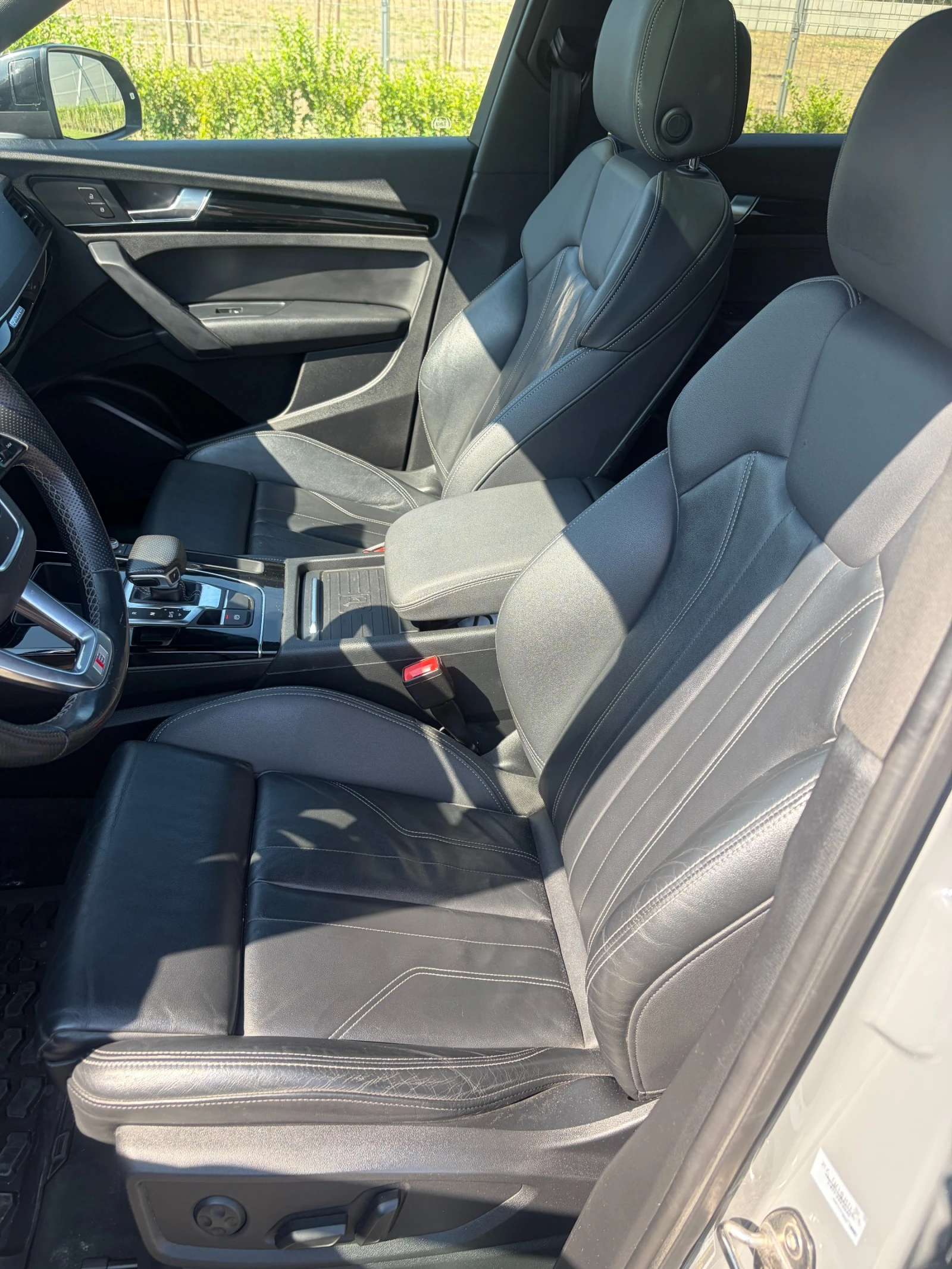 Audi Q5 S-line, Nardo Grey, Black Optic, снимка 8 - Автомобили и джипове - 55330379