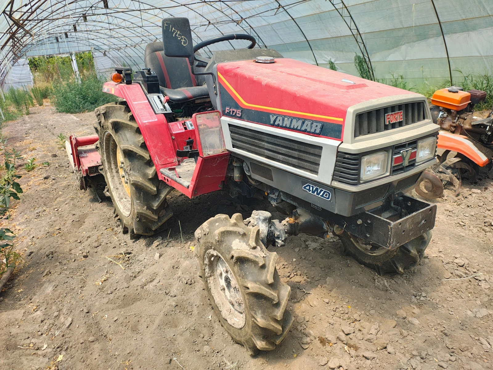Трактор Yanmar F17.5, снимка 3 - Селскостопанска техника - 55693225