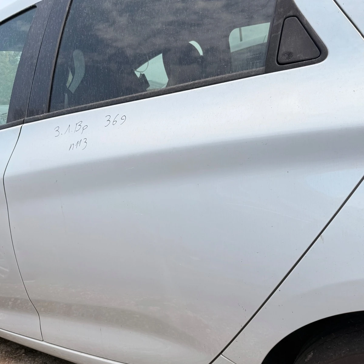 Задна лява врата за Renault Zoe 369 ном113 1681-1681