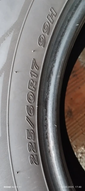 Гуми Летни 225/60R17, снимка 2 - Гуми и джанти - 49363924