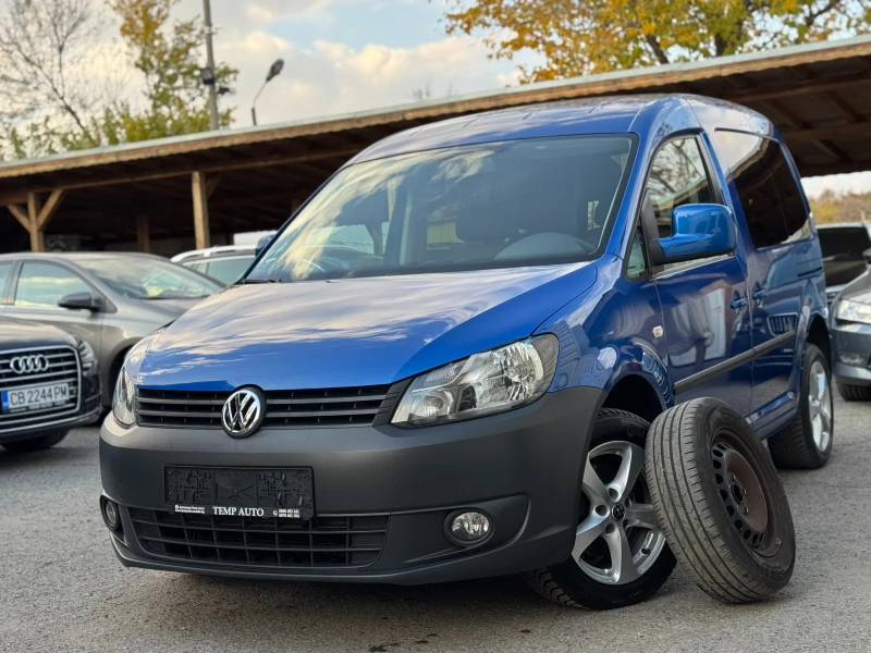 VW Caddy 1.6TDI* 102к.с* СЕРВИЗНА КНИЖКА С ПЪЛНА ИСТОРИЯ VW, снимка 1 - Автомобили и джипове - 47788808