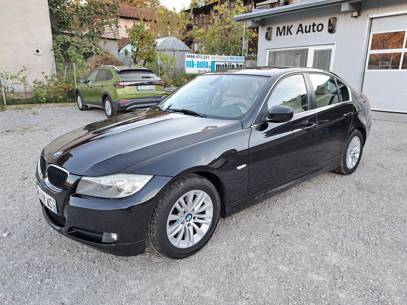 BMW 320 d* КЛИМА* КОЖА* NAVI* ТЕМПОМАТ* ПАРКТРОНИК - [1] 