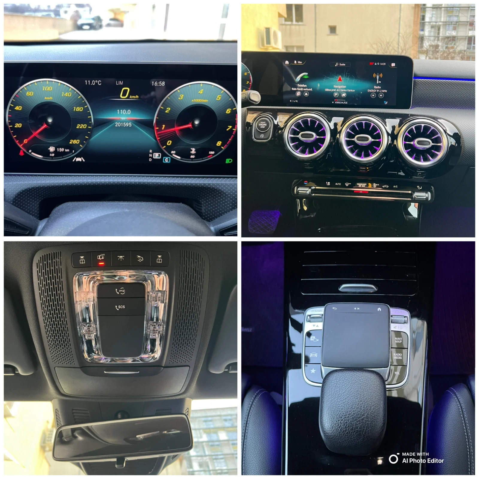 Mercedes-Benz A 180 Benzin, снимка 14 - Автомобили и джипове - 53794573