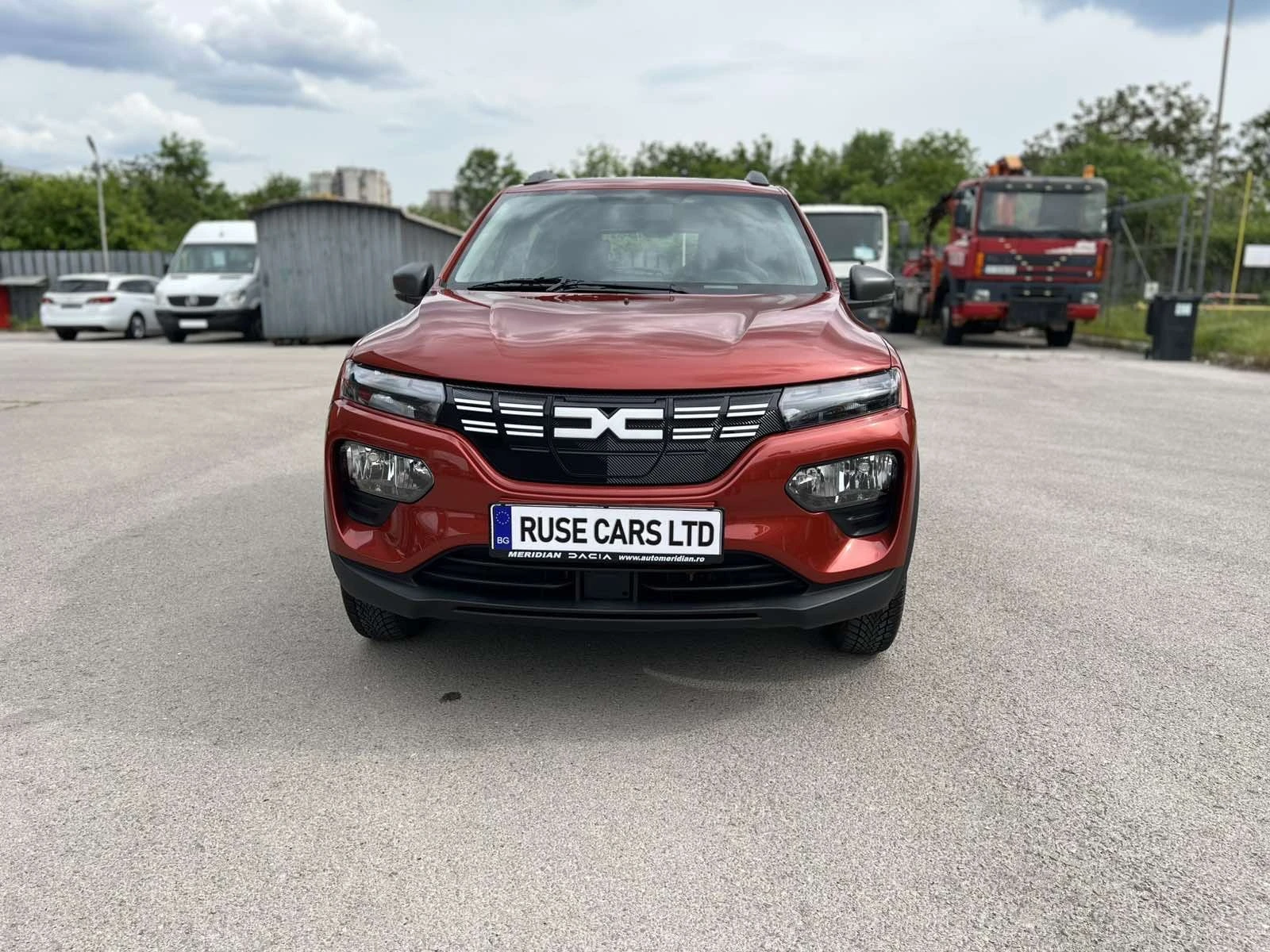 Dacia Spring Comfort plus face
