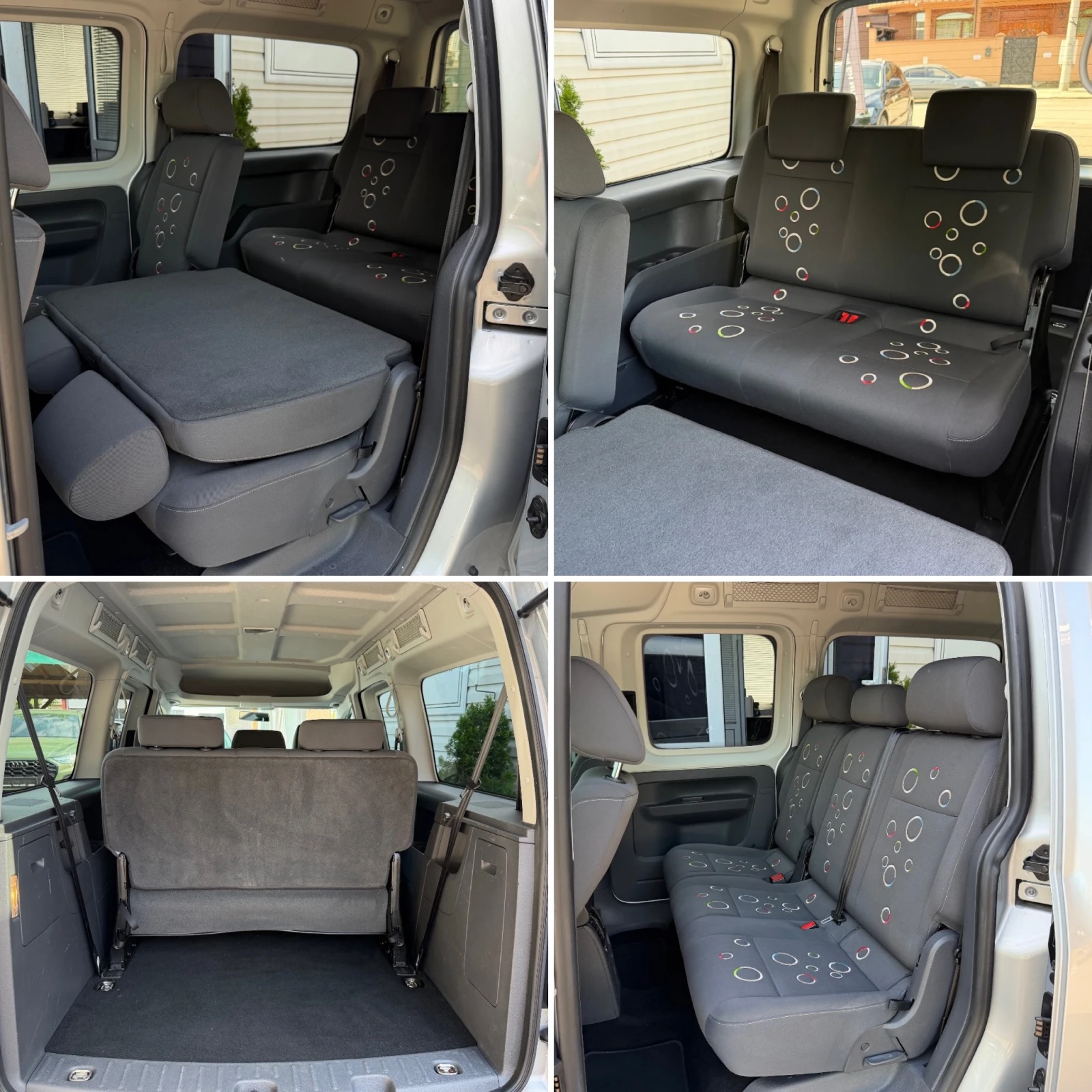 VW Caddy 2.0i EcoFuel Maxi-7местен ПЪЛНА ИСТОРИЯ В VW    , снимка 13 - Автомобили и джипове - 54736732