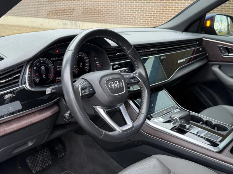 Audi Q8 B&O* 360 CAM* ПАНОРАМА* ОБДУХВАНЕ* МЪРТВА ТОЧКА, снимка 7 - Автомобили и джипове - 53293033