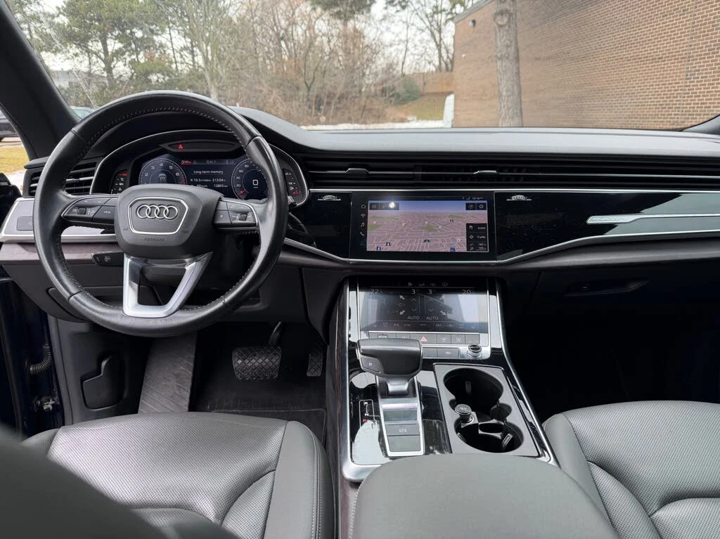 Audi Q8 B&O* 360 CAM* ПАНОРАМА* ОБДУХВАНЕ* МЪРТВА ТОЧКА - изображение 8