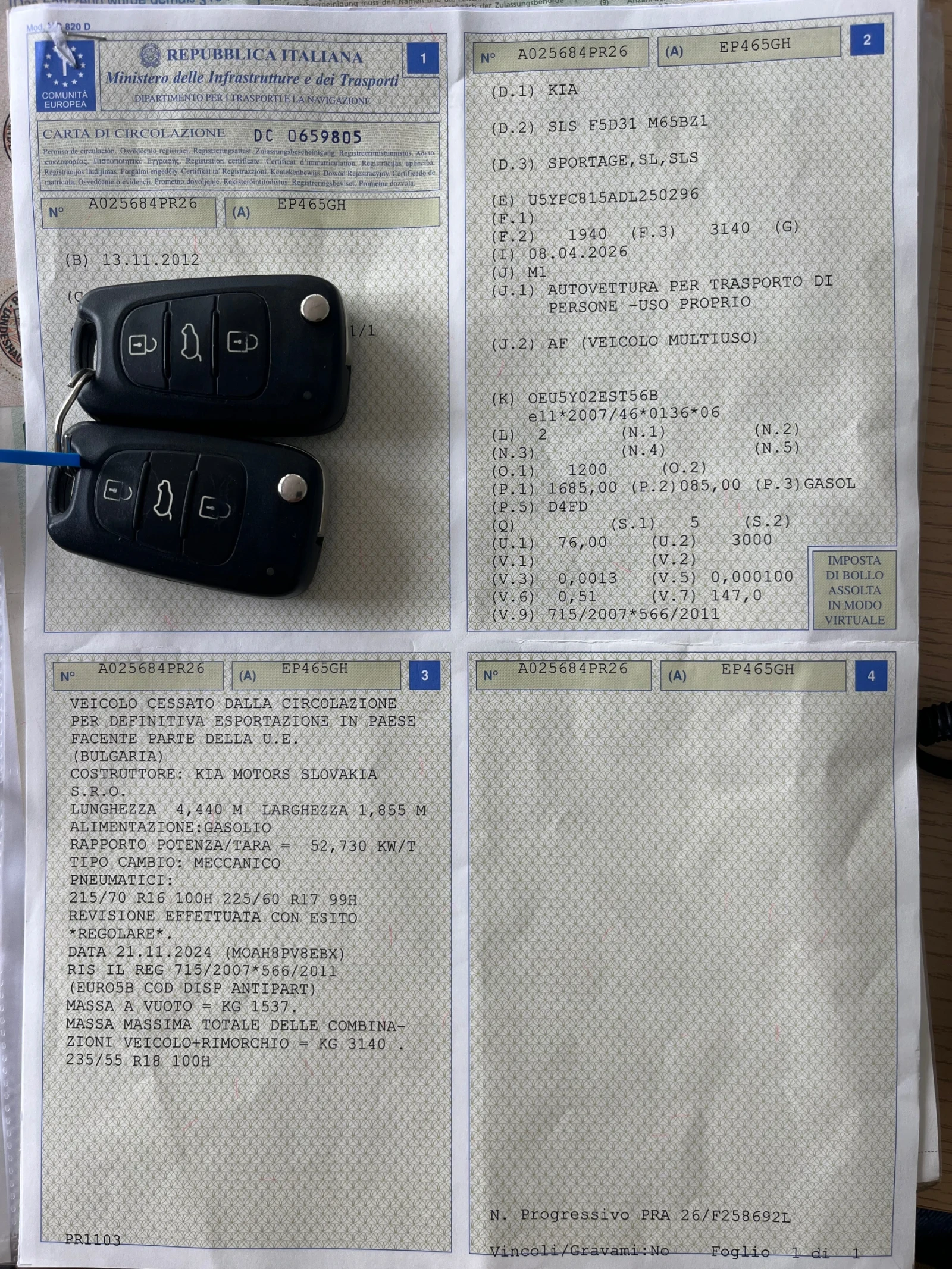 Kia Sportage 1.7Crdi / Plus/ 134.000km, снимка 17 - Автомобили и джипове - 54617768