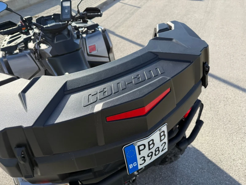 Can-Am Outlander 1000XT* РЕГИСТРАЦИЯ КАТ* ЛЕБЕДКА* КУФАР* BIG GUN, снимка 7 - Мотоциклети и мототехника - 51558026