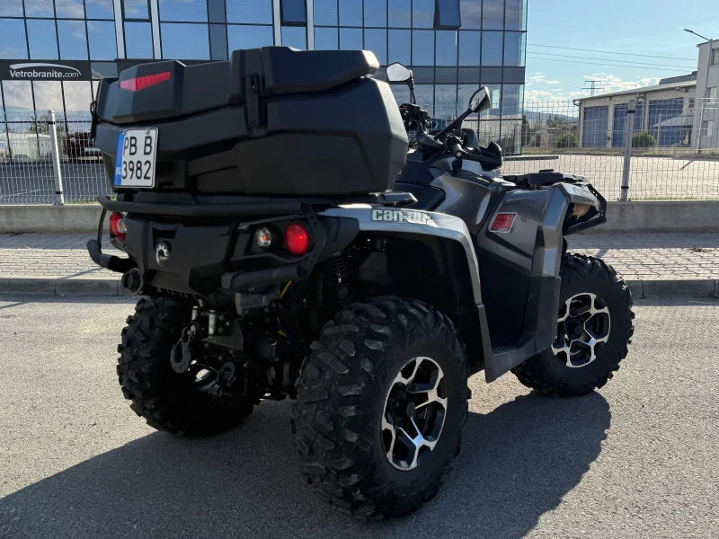 Can-Am Outlander 1000XT* РЕГИСТРАЦИЯ КАТ* ЛЕБЕДКА* КУФАР* BIG GUN, снимка 6 - Мотоциклети и мототехника - 51558026