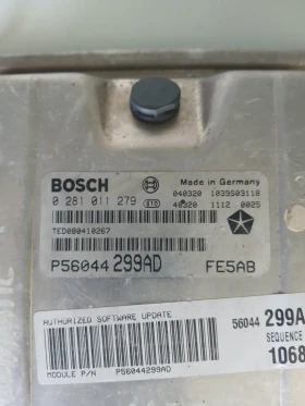 0 281 011 279 компютър Jeep Cherokee , снимка 2