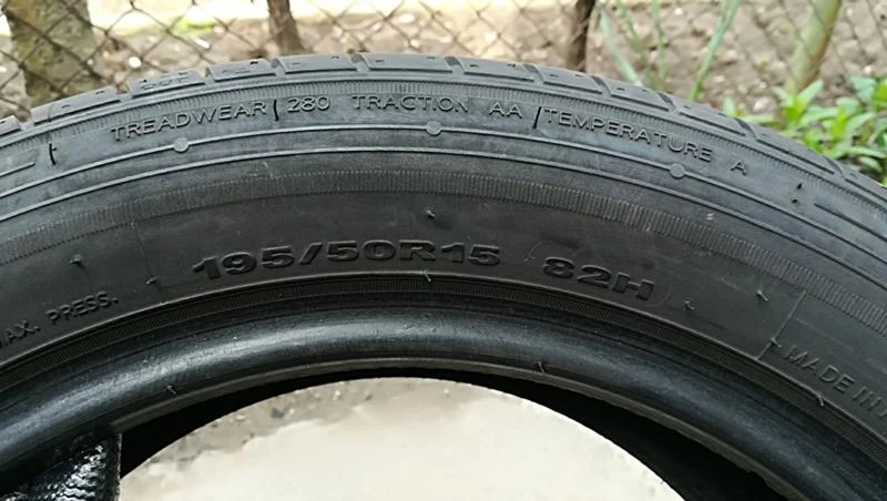 Гуми Летни 195/50R15, снимка 7 - Гуми и джанти - 25336754