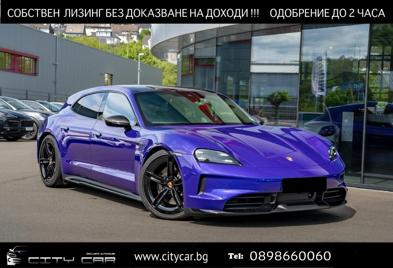 Porsche Taycan GTS SPORT TURISMO/FACELIFT/CARBON/BURM/MATRIX/360/, снимка 1
