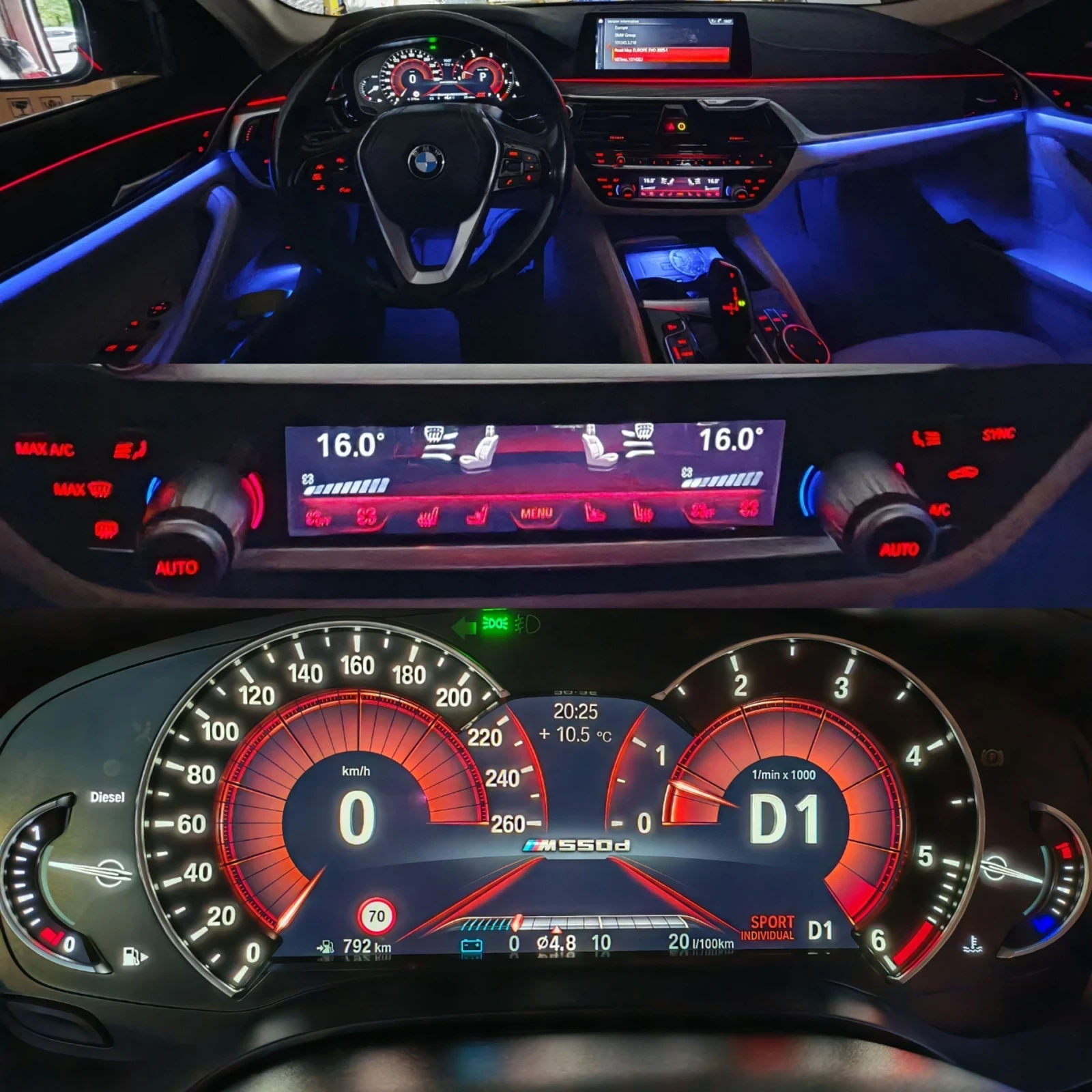 BMW 530 M5 Competition, 4�4, Facelift, ������  | Mobile.bg � ����������� 12