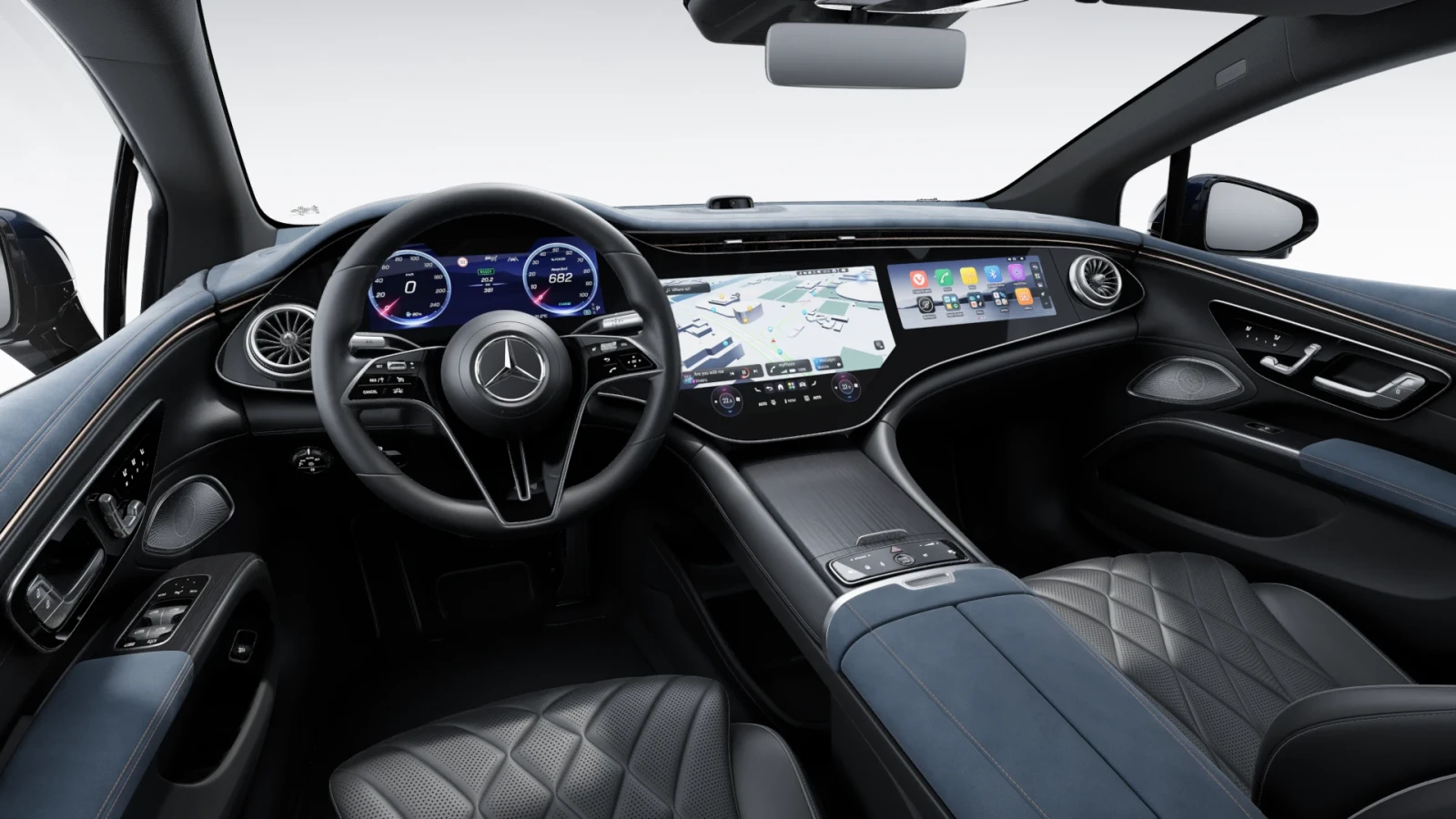 Mercedes-Benz EQS 580 4MATIC, снимка 8 - Автомобили и джипове - 56160133