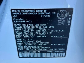 VW Atlas * Execline * ПОДГРЕВ * ПАНОРАМА* Navi* Pano, снимка 10