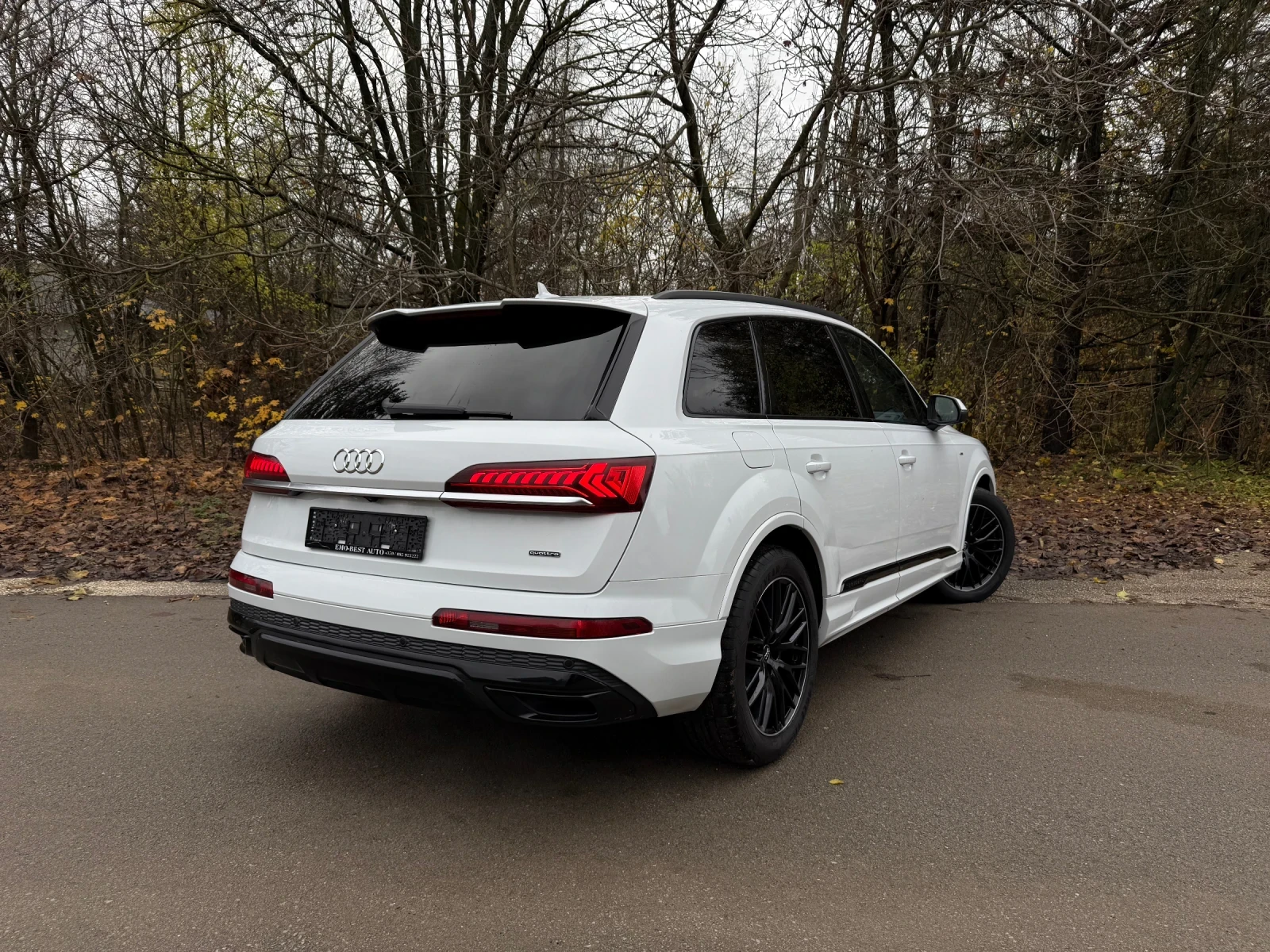 Audi Q7 50TDI* S-Line* MATRIX* H-UP* PANO* ОБДУХВАНЕ*  - изображение 6