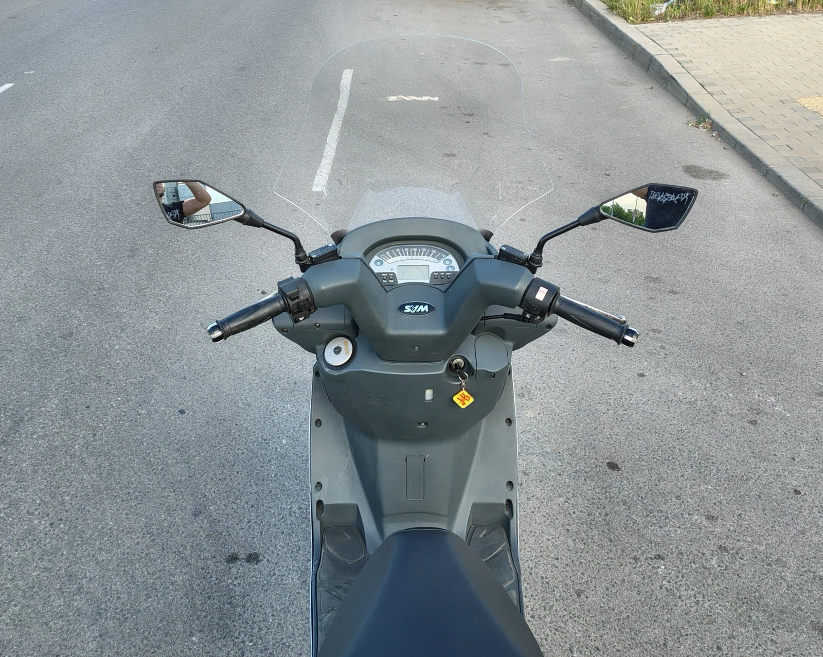 Sym Joyride - (ТОП)(РЕАЛНИ КМ)(2 - ключа)(ОРИГИНАЛЕН ВИД) - изображение 6