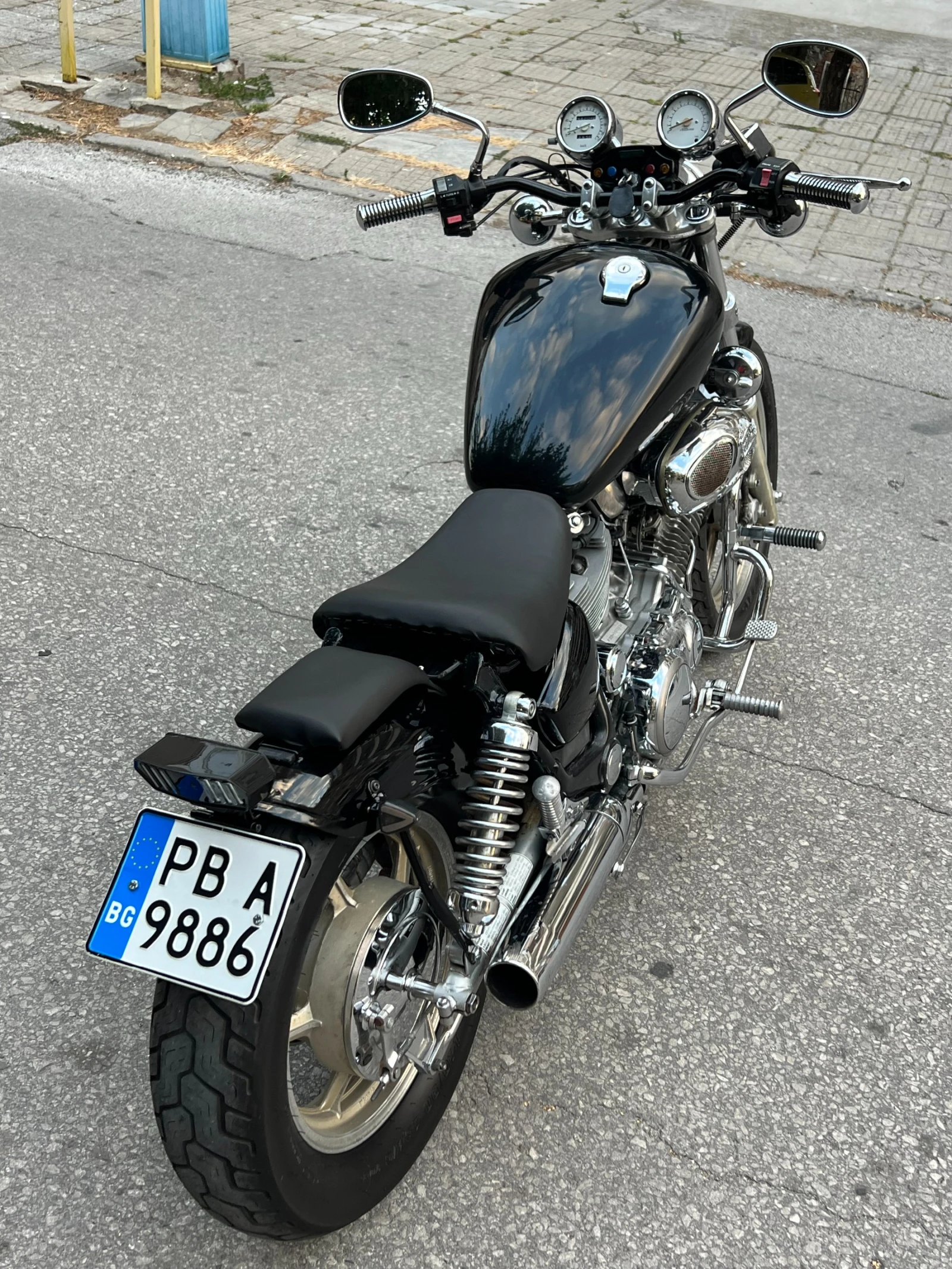 Yamaha Virago 1100 Custom Bobber, снимка 4 - Мотоциклети и мототехника - 55689499
