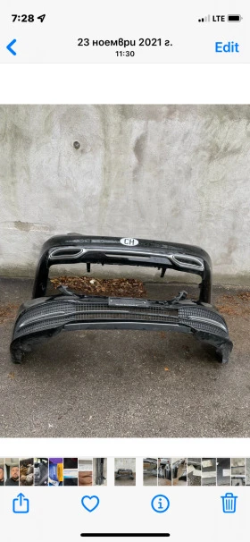 Предна и задна броня Мерцедес S klasa2017/18, снимка 1