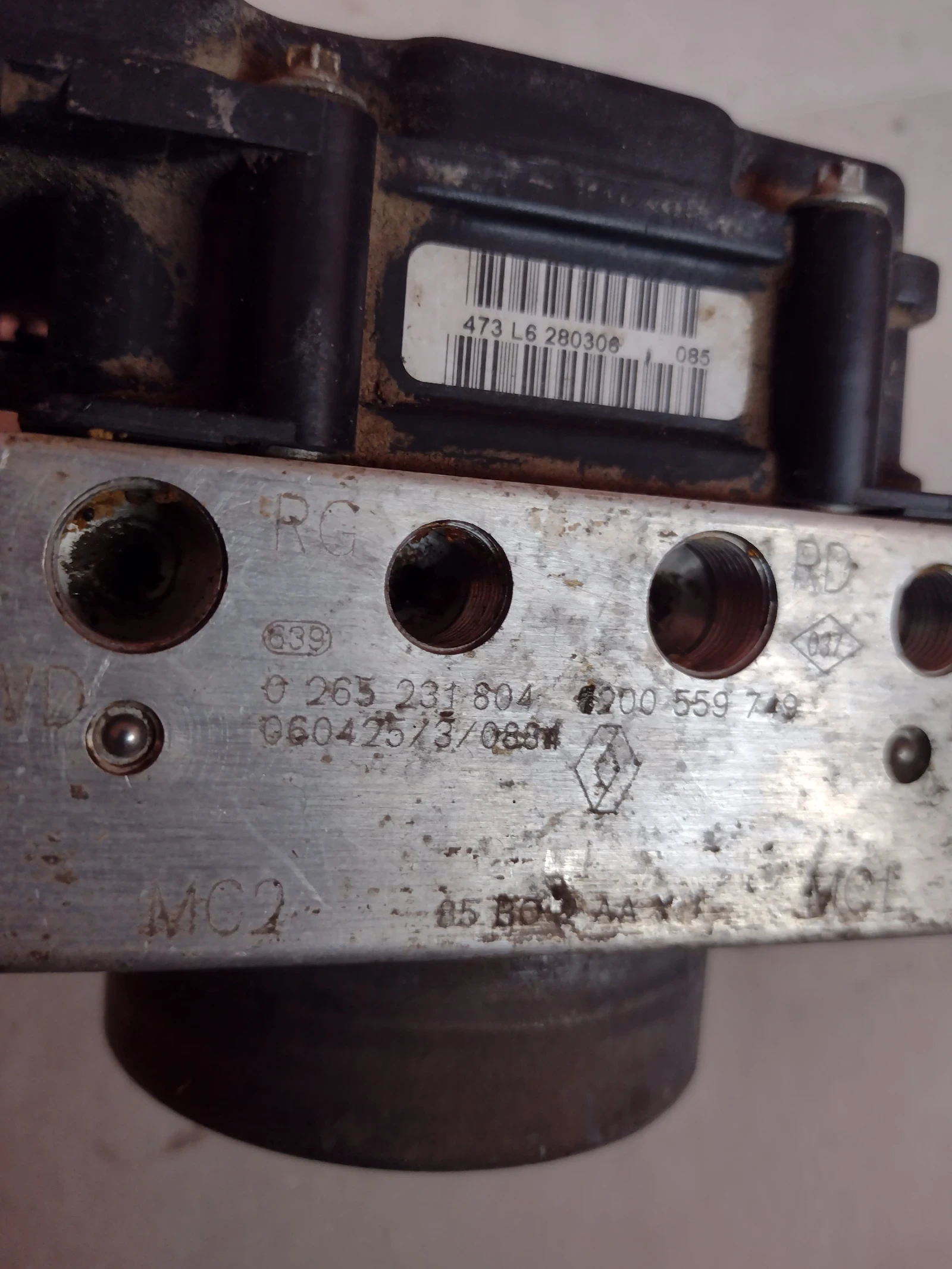 0265231804   0 265 231 804  ABS   Renault Clio 3 1.5 dci  8200559749 0265800559 | Mobile.bg   3