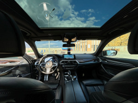 BMW 550 M550i X-Drive Carbon Schwartz* Вакуум* Harman Kard, снимка 8 - Автомобили и джипове - 45888767