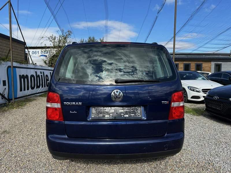 VW Touran 1.9TDI 101к.с./6ск./ТОП СЪСТОЯНИЕ , снимка 5 - Автомобили и джипове - 47410061