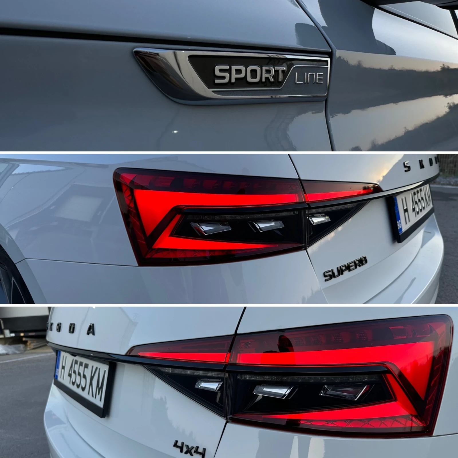 Skoda Superb 2.0TDI DSG 4x4 SPORTLINE УНИКАТ, снимка 15 - Автомобили и джипове - 55257243