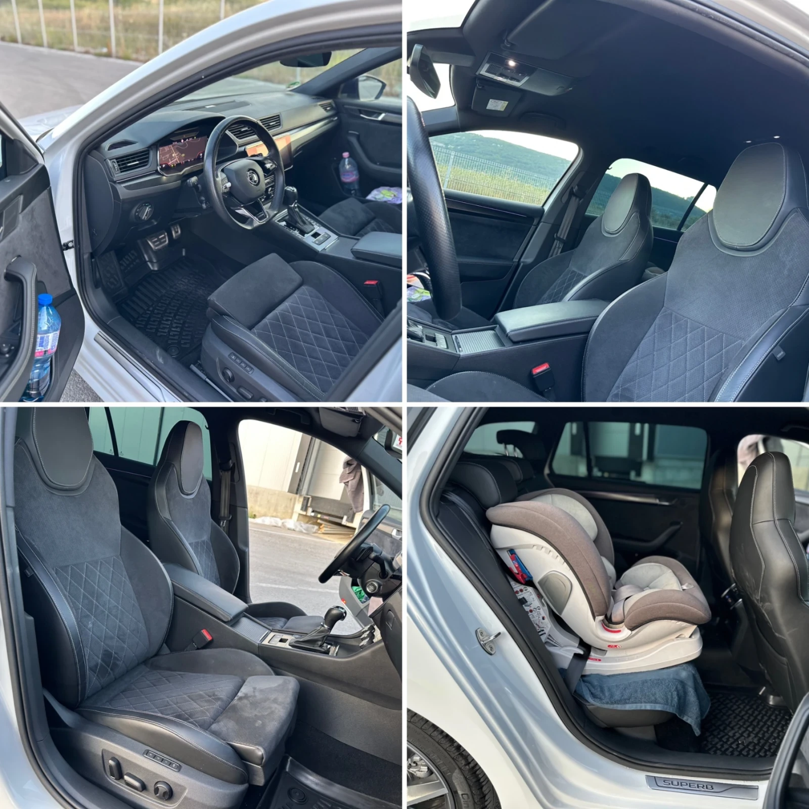 Skoda Superb 2.0TDI DSG 4x4 SPORTLINE УНИКАТ, снимка 9 - Автомобили и джипове - 55257243