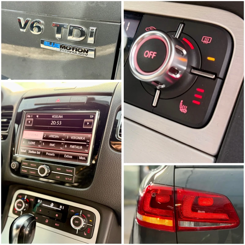 VW Touareg 3.0TDI* FullLed* BlueMotion* Подгрев* Reacro* Navi, снимка 16 - Автомобили и джипове - 52812560