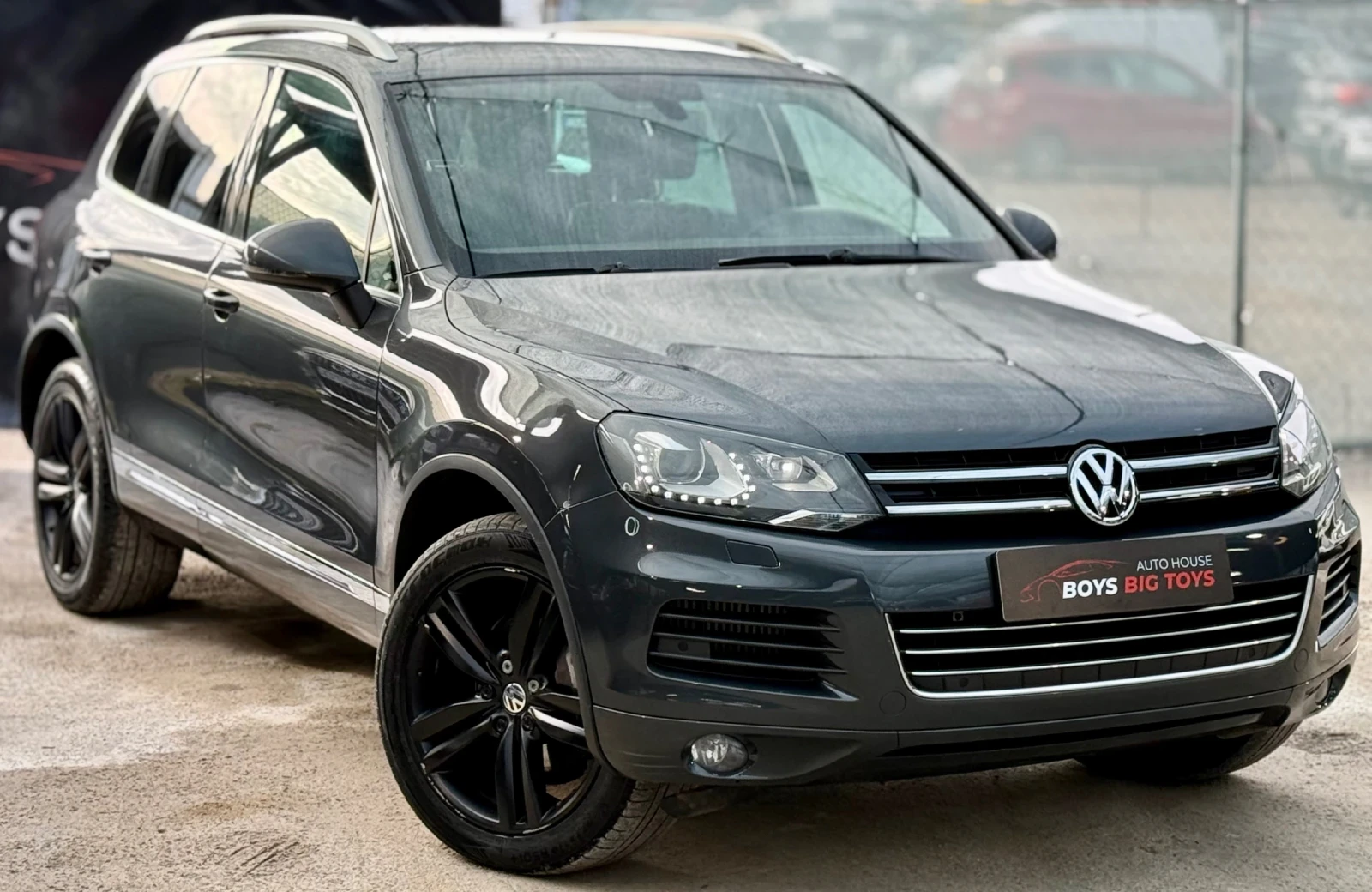 VW Touareg 3.0TDI* FullLed* BlueMotion* Подгрев* Reacro* Navi, снимка 1