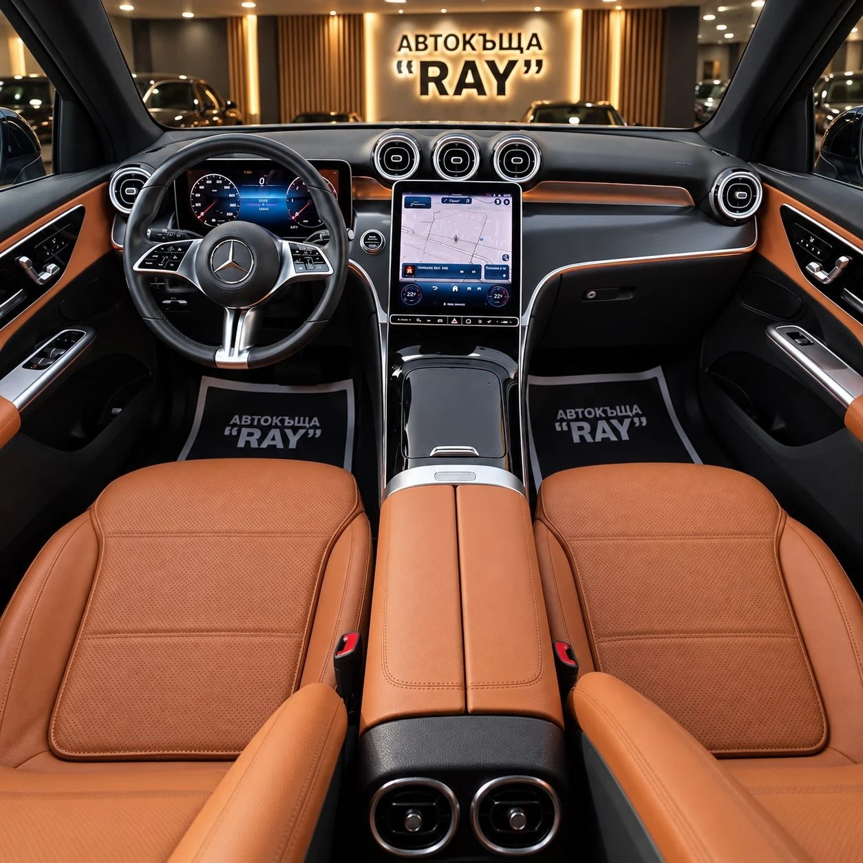 Mercedes-Benz GLC 220 CDI/4MATIC/BLINDSPOT/DISTRONIC/MEMORY/SIENNA BROWN | Mobile.bg � ����������� 7