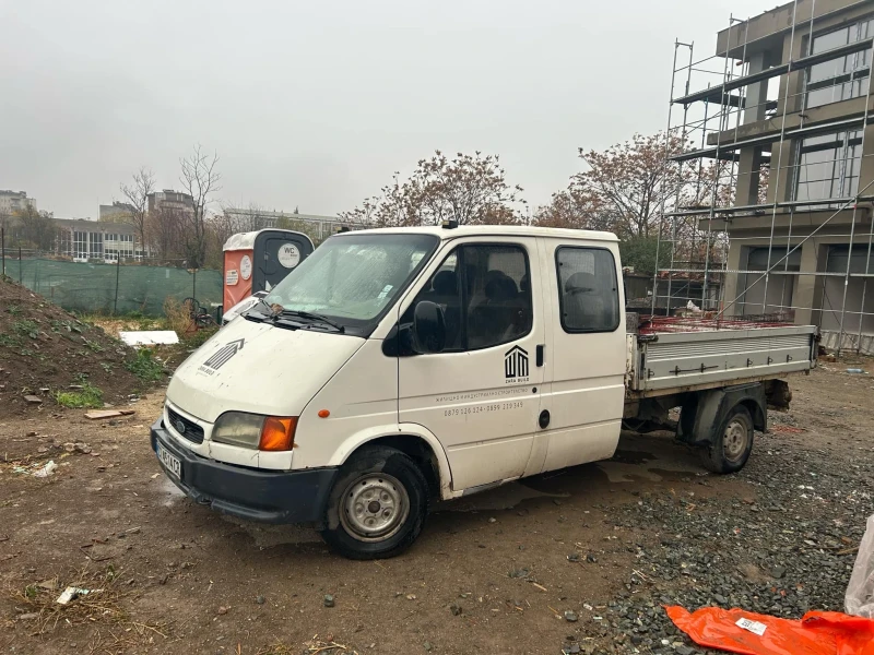 Ford Transit 2.5 двойна кабина, снимка 3 - Бусове и автобуси - 47983872