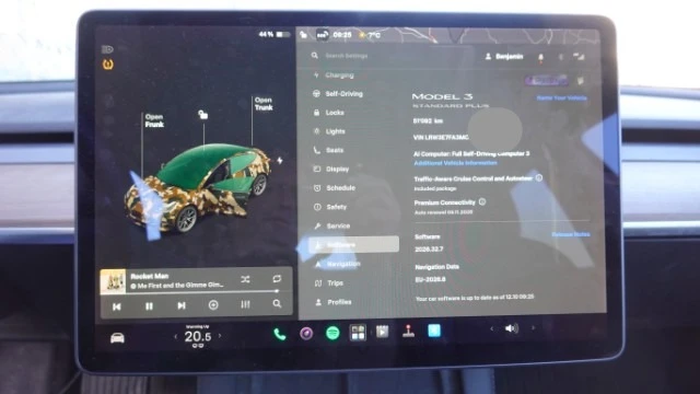 Tesla Model 3 SR-RWD-Plus-SWISS, снимка 7 - Автомобили и джипове - 56537939