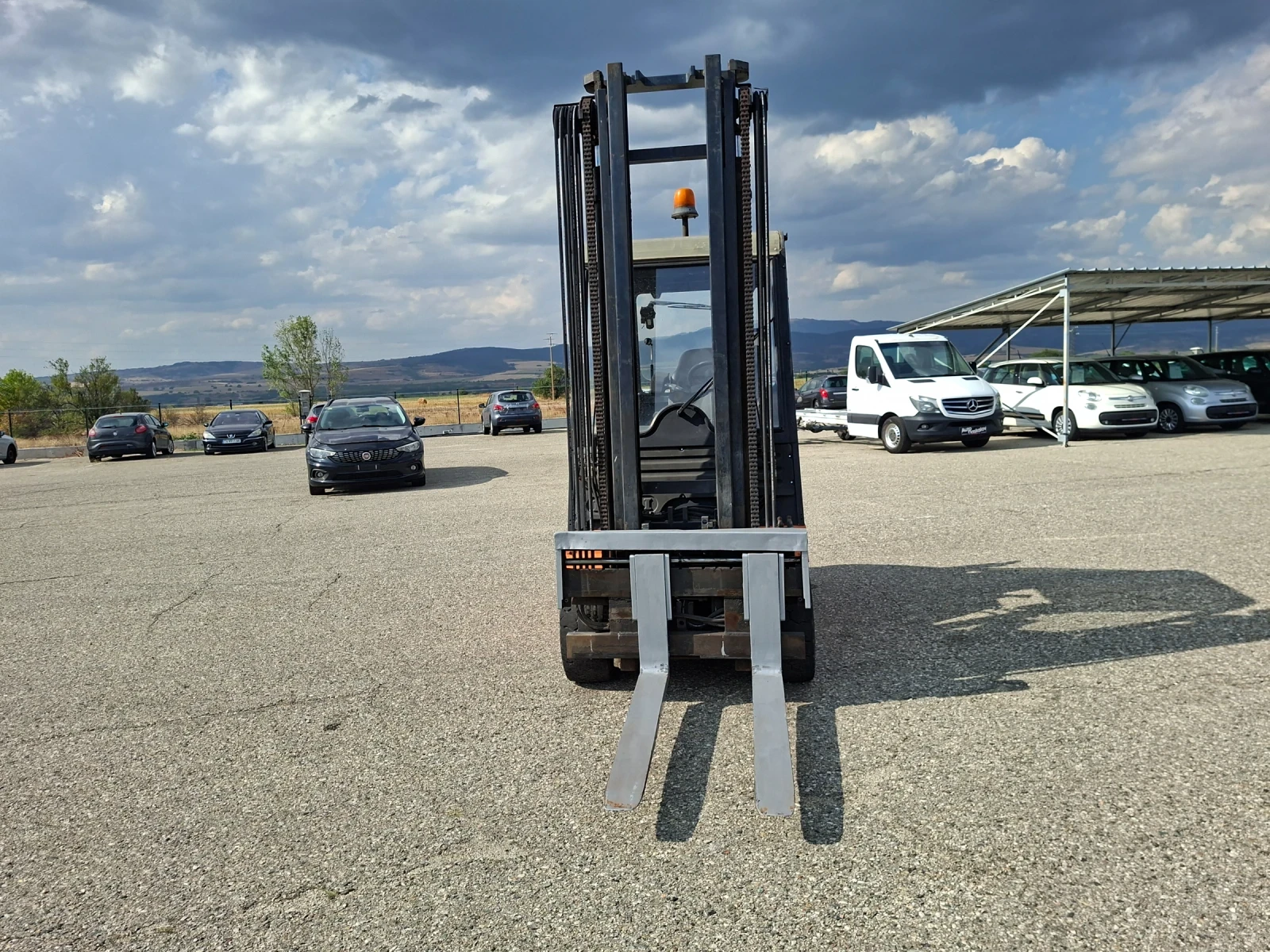 Мотокар Linde Дизел , снимка 3 - Индустриална техника - 55824865