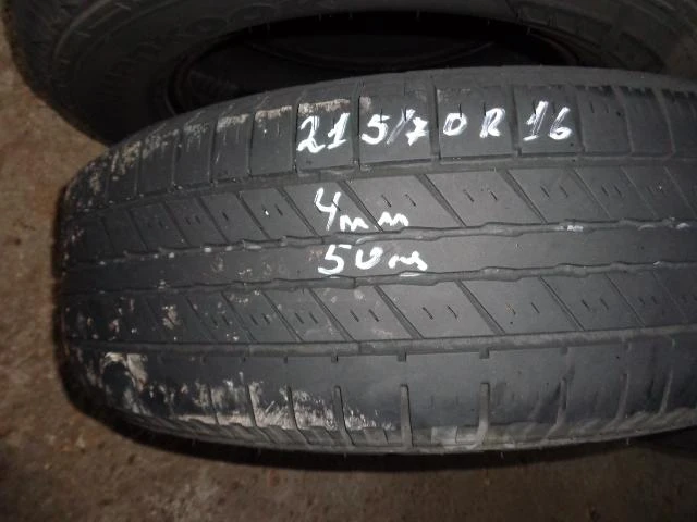 Гуми Летни 215/70R16, снимка 3 - Гуми и джанти - 12735194