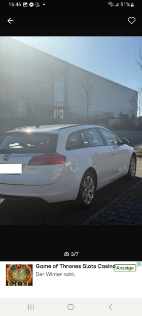 Обява за продажба на Opel Insignia Sports tourer sw ~6 500 лв. - изображение 2