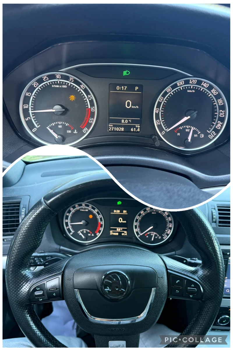 Skoda Octavia VRS 2.0TDI DSG 170kc, снимка 13 - Автомобили и джипове - 52622141