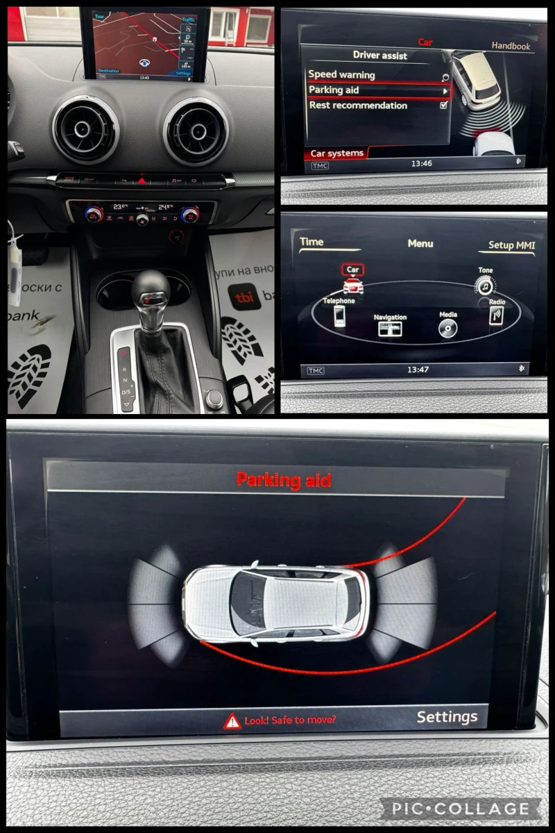 Audi A3 2.0TDI, АВТОМАТ, НАВИГАЦИЯ, FULL , снимка 14 - Автомобили и джипове - 53080959