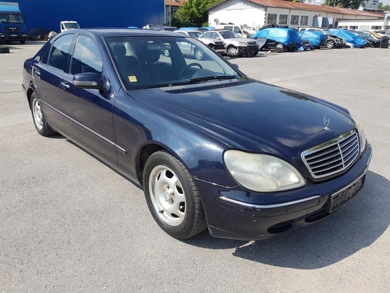 Mercedes-Benz S 320 320 CDI 197к.с. Махагонов Волан, снимка 3 - Автомобили и джипове - 47459800