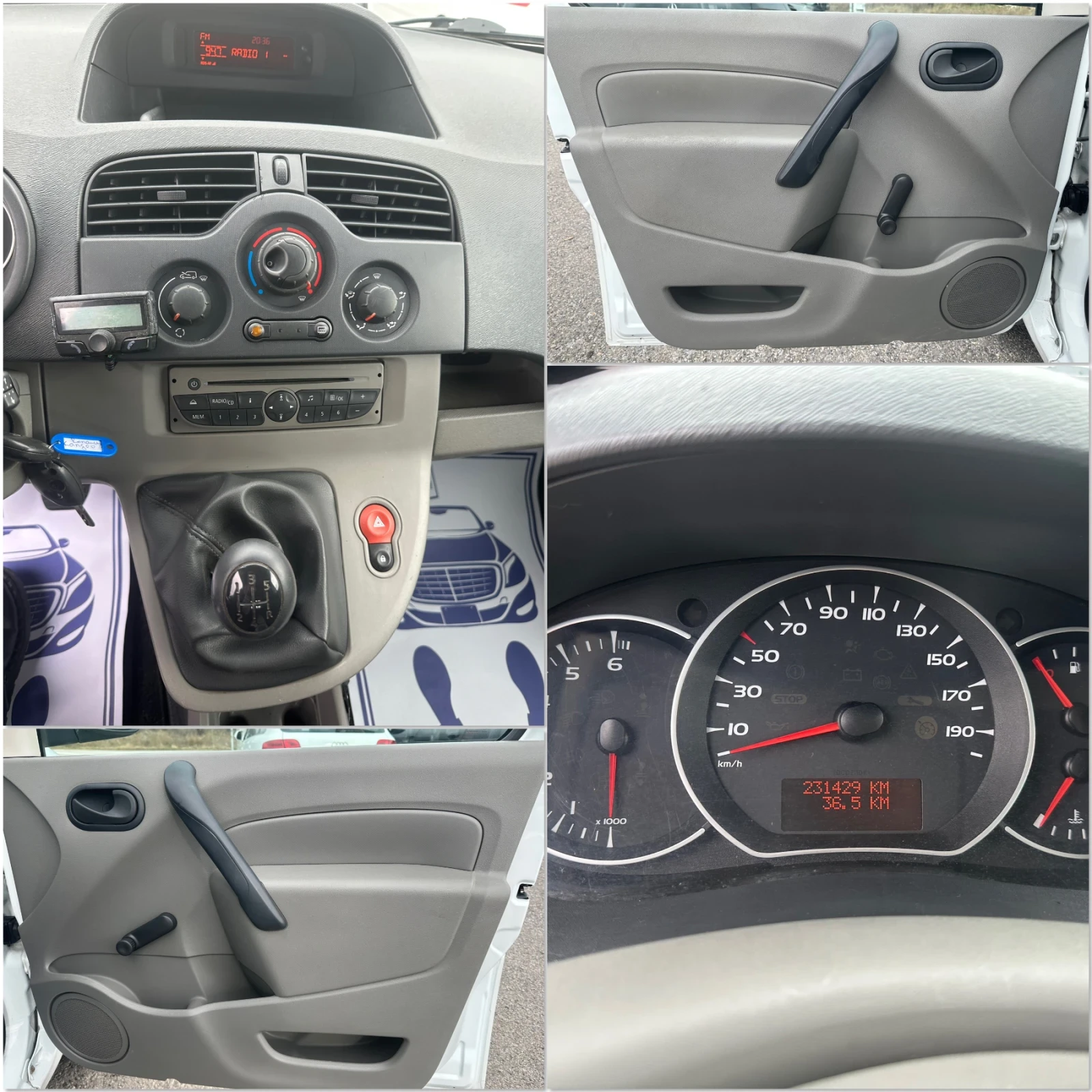 Renault Kangoo С ВКЛЮЧЕНО ДДС!* 1.5DCI* 90к.с* КЛИМАТИК | Mobile.bg — изображение 14