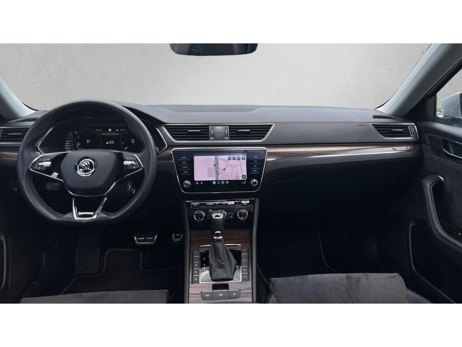 Skoda Superb  Scout 2.0 TSi  4x4 , Месечна вноска от 399  , снимка 13 - Автомобили и джипове - 54925308