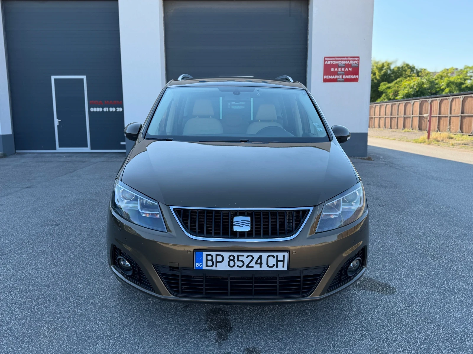 Seat Alhambra 2.0TDI DSG 7МЕСТА, снимка 8 - Автомобили и джипове - 55052219
